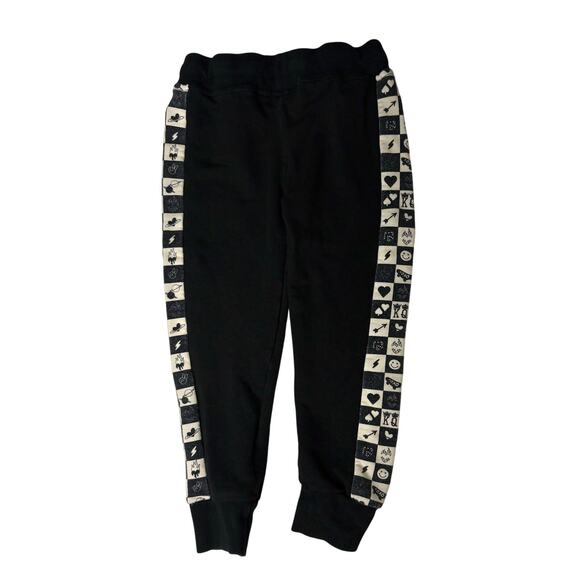 Bums & Roses What the Spade 2pc Bamboo Pants Outfit 3T Black Hooded Jogger - Picture 4 of 8